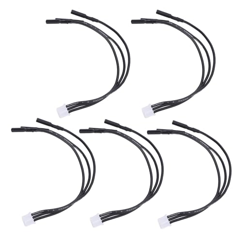 Senrusa 5pcs 2,0 mm Bananenstopfen weiblich bis pH3.0 3Pin Männlicher Adapter RC bürstenloser Motor konvertieren ESC -Anschlussdraht für Axial SCX24 Senrusa 5pcs 2,0 mm Bananenstopfen weiblich bis pH3.0 3Pin Männlicher Adapter RC bürstenloser Motor konvertieren ESC -Anschlussdraht für Axial SCX24 von Senrusa