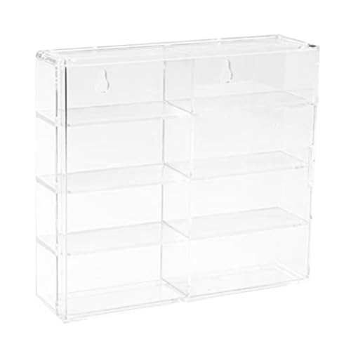 Senrusa Automodellspeicher -Anzeigebox Einstellbare Höhe großer Kapazität PS Material Transparent Organizer Rack Senrusa Automodellspeicher -Anzeigebox Einstellbare Höhe großer Kapazität PS Material Transparent Organizer Rack von Senrusa