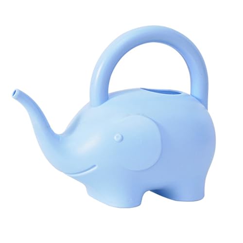 Senrusa Cartoon-Elefant-Gießkanne aus Kunststoff, 1 l, großes Fassungsvermögen, handgehalten, niedliches Tier, Kinder-Gießkanne für die Gartenarbeit Senrusa Cartoon-Elefant-Gießkanne aus Kunststoff, 1 l, großes Fassungsvermögen, handgehalten, niedliches Tier, Kinder-Gießkanne für die Gartenarbeit von Senrusa