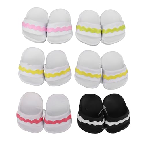 Süße Puppenschuppen weiche Silikon -Sommer -Sandalendekoration für die Spieltime Variety Pack Süße Puppenschuppen weiche Silikon -Sommer -Sandalendekoration für die Spieltime Variety Pack von Senrusa