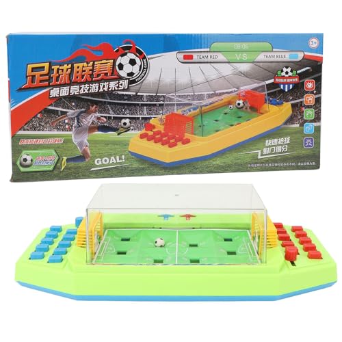Tabletop Fußballspiel Set für Kinder 2 Spieler Bouncing Soccer Ball Desktop Fußball Sportspielzeug oder Indoor -Party Family Green Green von Senrusa