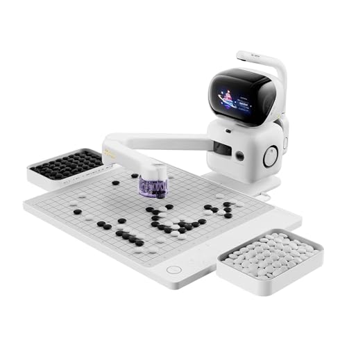 SenseRobot Go KI-Go-Brett mit Roboterarm – Automatische Steinplatzierung, interaktives Lernen, Spielwiederholung – Intelligenter Weiqi-Trainer für Kinder & Erwachsene SenseRobot Go KI-Go-Brett mit Roboterarm – Automatische Steinplatzierung, interaktives Lernen, Spielwiederholung – Intelligenter Weiqi-Trainer für Kinder & Erwachsene von Sense Robot