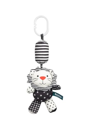 Sensillo - Kinderwagen Spielzeug Babys, Kinderwagenkette, Spielbogen Anhänger - Plüschtier Kinderbett, Babyschale, Spielzeug für Babys & Kleinkinder ab Geburt - Löwe Sensillo - Kinderwagen Spielzeug Babys, Kinderwagenkette, Spielbogen Anhänger - Plüschtier Kinderbett, Babyschale, Spielzeug für Babys & Kleinkinder ab Geburt - Löwe von Sensillo
