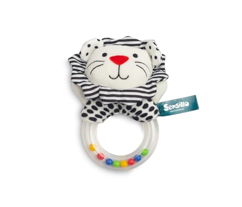 Sensillo - Rassel Baby, Kuscheltier Babyspielzeug mit Rassel - Motorikspielzeug für das spielerische Lernen - Plüschtier, Spielzeug für Babys & Kleinkinder ab Geburt - Löwe Sensillo - Rassel Baby, Kuscheltier Babyspielzeug mit Rassel - Motorikspielzeug für das spielerische Lernen - Plüschtier, Spielzeug für Babys & Kleinkinder ab Geburt - Löwe von Sensillo