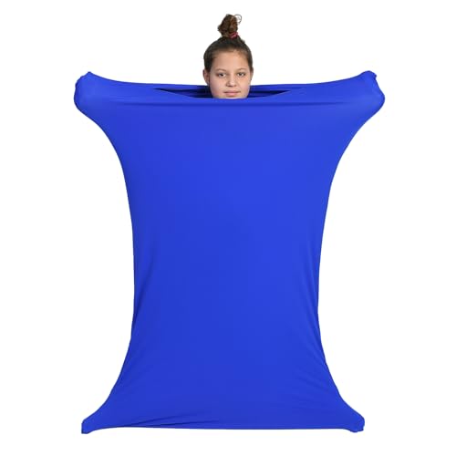Sensory Owl Ganzkörperwickel Socke - ADHD und Autismus - Stress Abbauen - Hypersensitivität - Übung - Tiefer Druck - Spieltherapiegerät - Starkes Lycra - Blau, Größe L Sensory Owl Ganzkörperwickel Socke - ADHD und Autismus - Stress Abbauen - Hypersensitivität - Übung - Tiefer Druck - Spieltherapiegerät - Starkes Lycra - Blau, Größe L von Sensory Owl