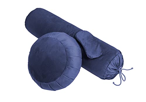 Sensory Owl Yoga Set Yogabolster Zafu Kissen Augenkissen Buchweizen Leinsamen Füllung Samtoptik Meditationskissen Yogakissen Yogarolle Night Sky Sensory Owl Yoga Set Yogabolster Zafu Kissen Augenkissen Buchweizen Leinsamen Füllung Samtoptik Meditationskissen Yogakissen Yogarolle Night Sky von Sensory Owl