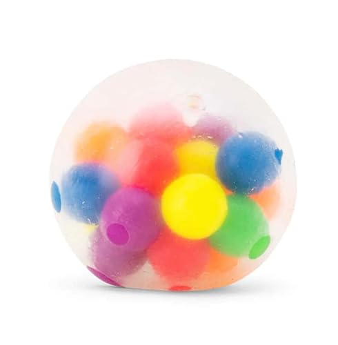 Sensory Toys Stress Ball with Balls Inside Trainingszubehör, Erwachsene, Unisex, Mehrfarbig (Mehrfarbig), Einheitsgröße von Sensory Toys
