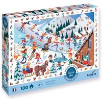 Calypto - Wintersport 100 XL Teile Puzzle von SentoSphere