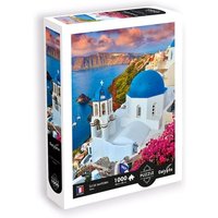 SentoSphere - Calypto - Puzzle - Santorini, 1000 Teile von SentoSphere