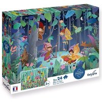 Elfen und Feen 2x24 Teile Puzzle Elfen und Feen 2x24 Teile Puzzle von Sentosphère