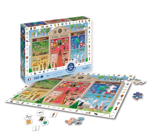 Puzzle 100 Teile – Suche und Finde – Das Museum der Welt von Sentosphere