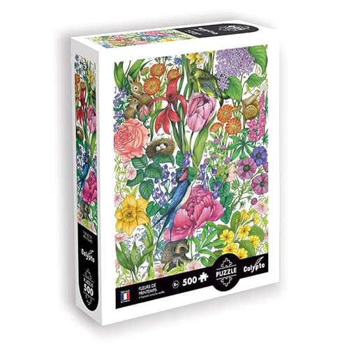 Puzzle 500 Teile – Frühlingsblumen von Sentosphere