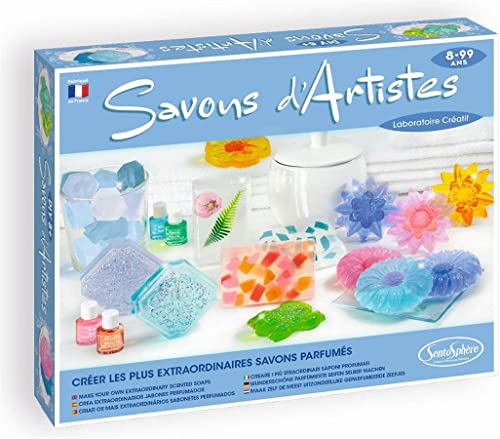 Sentosphere 3902370 Kreativ-Kit Seifenkreationen, Seifen selbst machen, Bastelset für Kinder, DIY, Mehrfarbige Sentosphere 3902370 Kreativ-Kit Seifenkreationen, Seifen selbst machen, Bastelset für Kinder, DIY, Mehrfarbige von Sentosphere