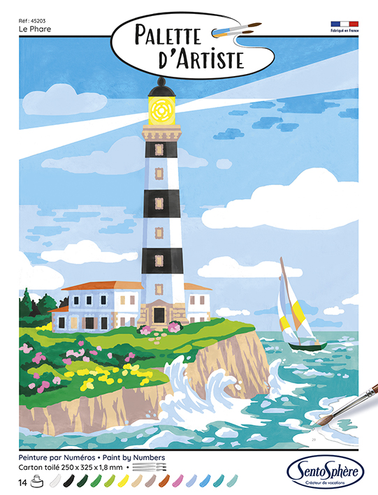 Sentosphère Palette D'Artiste - Der Leuchtturm Sentosphere-45203 von Sentosphère