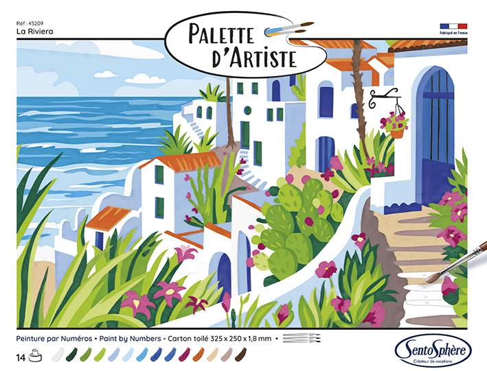 Sentosphère Palette D'Artiste - Die Riviera Sentosphere-45209 von Sentosphère