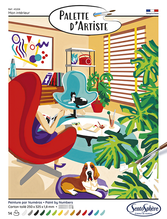 Sentosphère Palette D'Artiste - Mein Interieur Sentosphere-45208 von Sentosphère