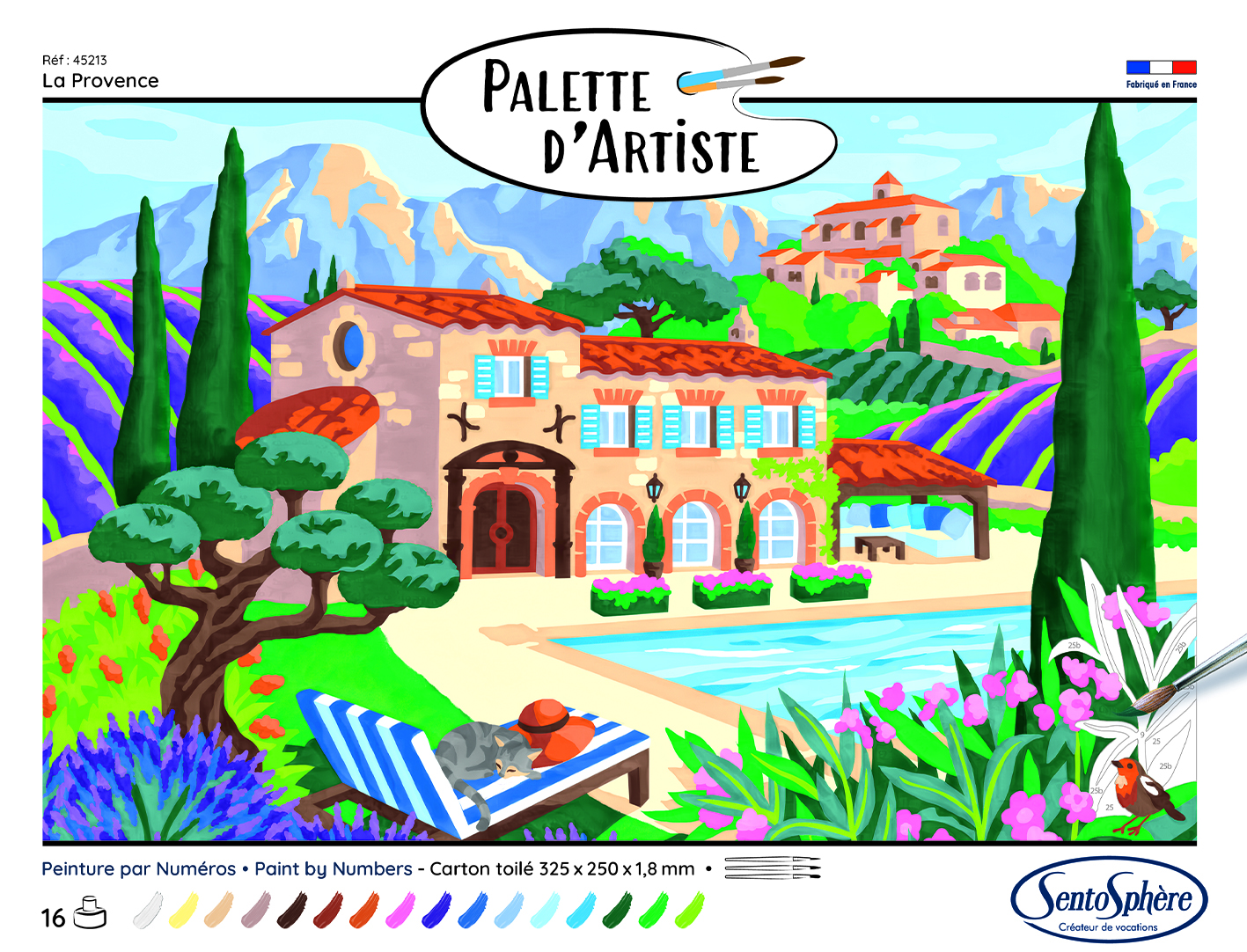 Sentosphère Palette D'Artiste - Provence Sentosphere-45213 Sentosphère Palette D'Artiste - Provence Sentosphere-45213 von Sentosphère