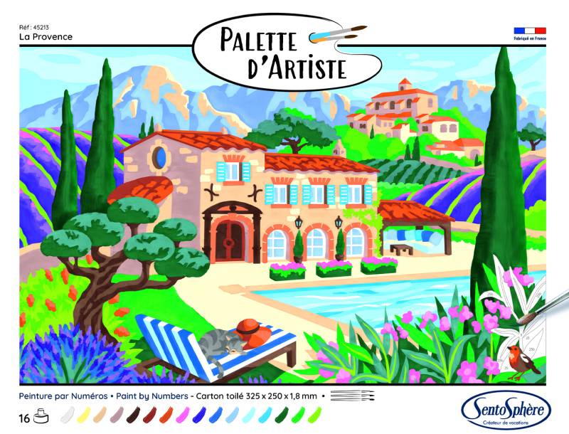 Sentosphère Palette D'Artiste - Provence Sentosphere-45213 von Sentosphère