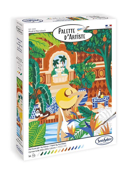 Sentosphère Palette D'Artiste - Riad In Marrakesch Sentosphere-45202 von Sentosphère