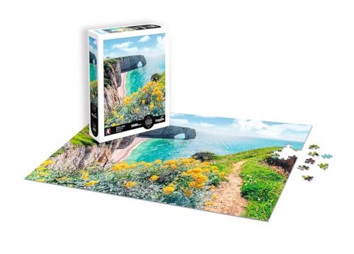 Sentosphère Puzzle - 1000 Teile - Landschaften Frankreichs - Die Klippen d'Etretat, Normandie - Illustration von Stockbym - Kreativset für Erwachsene und Kinder - ab 9 Jahren - 7113 Sentosphère Puzzle - 1000 Teile - Landschaften Frankreichs - Die Klippen d'Etretat, Normandie - Illustration von Stockbym - Kreativset für Erwachsene und Kinder - ab 9 Jahren - 7113 von Sentosphere