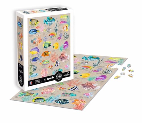 Sentosphère Puzzle – 500 Teile – exotische Fische – Kreativ-Set für Erwachsene und Kinder – ab 8 Jahren – 7314 Sentosphère Puzzle – 500 Teile – exotische Fische – Kreativ-Set für Erwachsene und Kinder – ab 8 Jahren – 7314 von Sentosphere