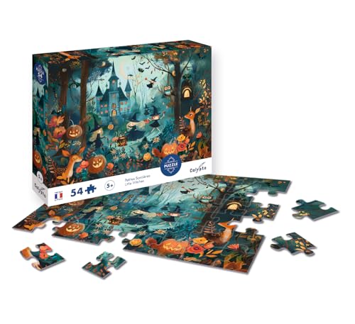 Sentosphère Puzzle – 54 Teile – Kleine Hexen – Illustration von Studio Sentosphère – Kreativ-Set mit Geschichte für Kinder ab 5 Jahren – 7809 Sentosphère Puzzle – 54 Teile – Kleine Hexen – Illustration von Studio Sentosphère – Kreativ-Set mit Geschichte für Kinder ab 5 Jahren – 7809 von Sentosphere
