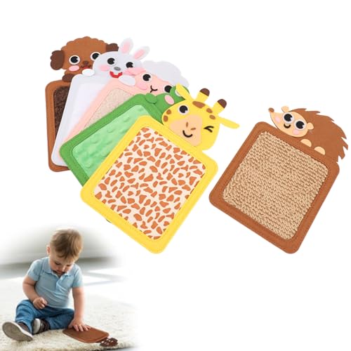 Septpenta 6 Sets Sensorischer Matten, Sensorisches Spielzeug, Taktile Wandpaneele für Kinder, Lebendige Texturen und Farben, Interaktives Lernen, Lustige Spielgeräte Septpenta 6 Sets Sensorischer Matten, Sensorisches Spielzeug, Taktile Wandpaneele für Kinder, Lebendige Texturen und Farben, Interaktives Lernen, Lustige Spielgeräte von Septpenta