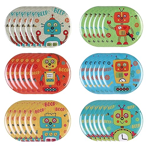 Serencatcher 36Pcs Roboter Button Pins, Roboter Party Favors umfassen Weißblech Button Pins in 6 Stil für Roboter-Thema Geburtstag Party Supplies Dekorationen Roboter Club Geschenke Serencatcher 36Pcs Roboter Button Pins, Roboter Party Favors umfassen Weißblech Button Pins in 6 Stil für Roboter-Thema Geburtstag Party Supplies Dekorationen Roboter Club Geschenke von Serencatcher