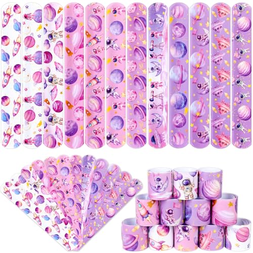 Serencatcher World Space Slap Armbänder für Mädchen – 48 Stück rosa Weltraumthema Party Favors Slap Armbänder Set Armbänder für Out Space Babyparty Geburtstag Party Supplies Serencatcher World Space Slap Armbänder für Mädchen – 48 Stück rosa Weltraumthema Party Favors Slap Armbänder Set Armbänder für Out Space Babyparty Geburtstag Party Supplies von Serencatcher