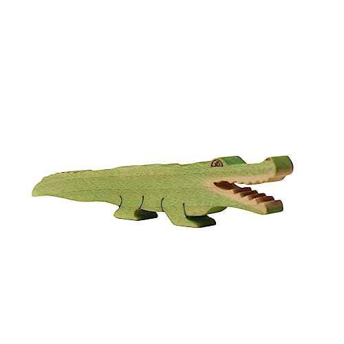 Serli - Krokodil Holzspielzeug für Kleinkinder in Handarbeit gefertigt, FSC-zertifizierte Materialien, Spielzeug mit Tieren, Holztiere Serli - Krokodil Holzspielzeug für Kleinkinder in Handarbeit gefertigt, FSC-zertifizierte Materialien, Spielzeug mit Tieren, Holztiere von Serli