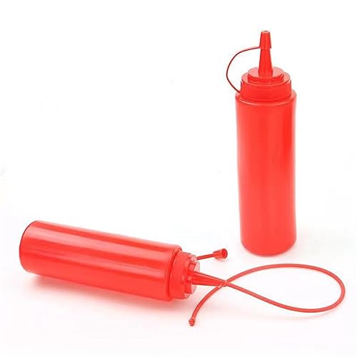 Ketchup Gefälschte Neuheit Spritzflaschen, Gefälschte Spray Ketchup Flasche Streich Salat Flasche Rote Kunststoff Streich Witz Spielzeug Für Aprilscherz Halloween Party von Serlium