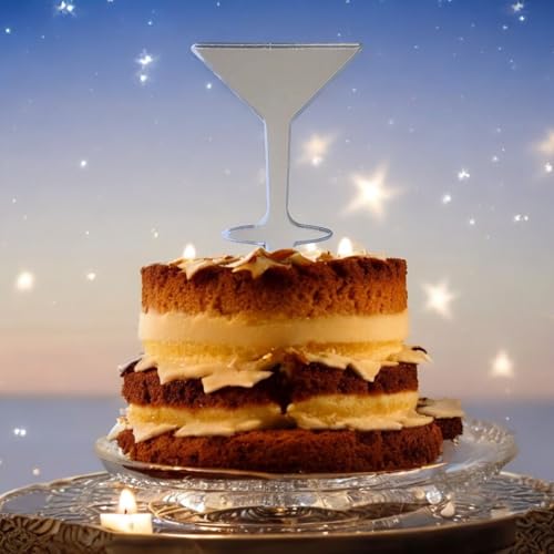 Servewell Martini-Glas-Kuchenaufsätze, 15 cm, graviert Servewell Martini-Glas-Kuchenaufsätze, 15 cm, graviert von Servewell