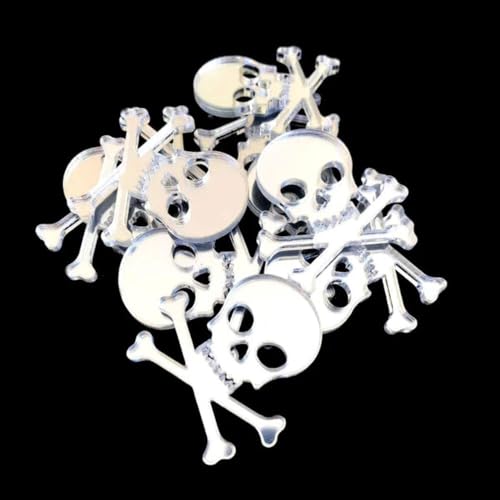 Totenkopf und gekreuzte Knochen Bastelsets 10 x 9cm Totenkopf und gekreuzte Knochen Bastelsets 10 x 9cm von Servewell