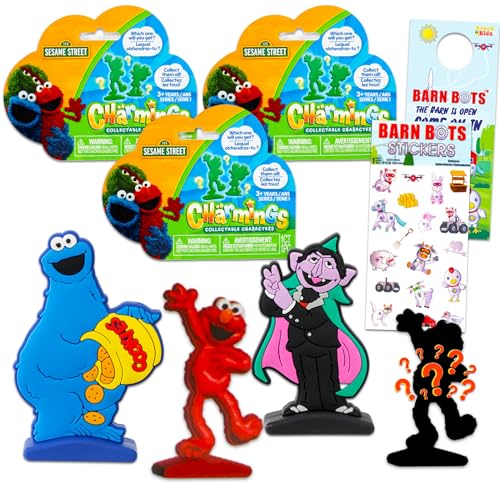 Sesame Street Blind Bags Mini-Figuren, 3er-Pack, Partyzubehör mit 3 Sesame Street Mystery-Figuren plus Aufklebern, mehr | Mystery-Elmo-Taschenclips für Kinder Sesame Street Blind Bags Mini-Figuren, 3er-Pack, Partyzubehör mit 3 Sesame Street Mystery-Figuren plus Aufklebern, mehr | Mystery-Elmo-Taschenclips für Kinder von Sesame Street