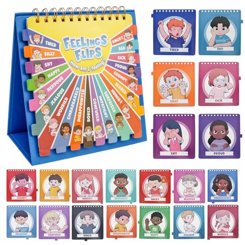 Sesaver Kinder Gefühle und Emotionen Buch Lustige Gefühle Flipbook für Kinder Praktisches emotionales Lernen Flipbook Mehrzweck-Emotionen Flipbooks für Zuhause Klassenzimmer Sesaver Kinder Gefühle und Emotionen Buch Lustige Gefühle Flipbook für Kinder Praktisches emotionales Lernen Flipbook Mehrzweck-Emotionen Flipbooks für Zuhause Klassenzimmer von Sesaver