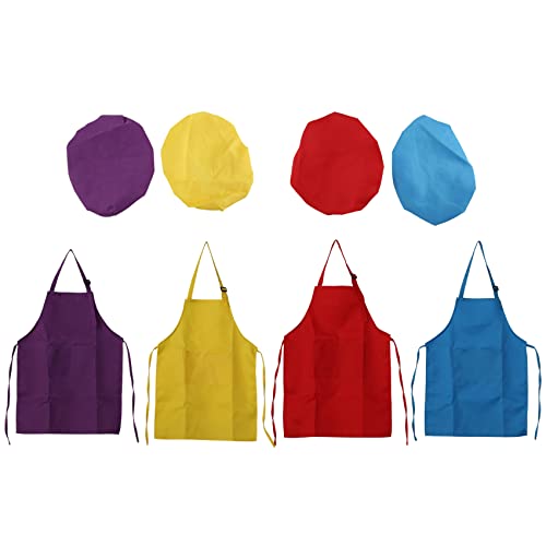 Sessleger 8-Teiliges KinderschüRzen- und KochmüTzen-Set, Verstellbar, mit 2-KüChenschüRzenschüRze Sessleger 8-Teiliges KinderschüRzen- und KochmüTzen-Set, Verstellbar, mit 2-KüChenschüRzenschüRze von Sessleger
