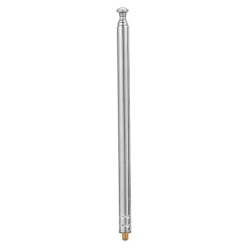 Sessleger Externe Antenne mit Gewinde, RC Automodell, 5, silberfarben, 5 Abschnitte, 3 mm von Sessleger