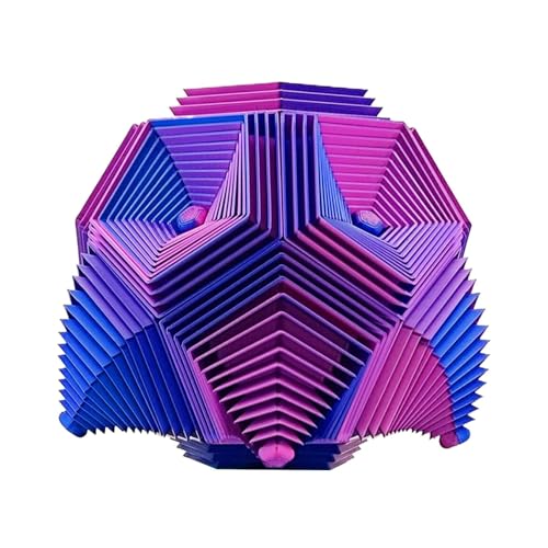 Setauoo 3D Gedruckte Fidget Toys - 3D Drucker Produkte,Sensorikwürfel Erweitertes Wabenmuster Für Büro Schule Schreibtisch Unterricht Reise Kinder von Setauoo