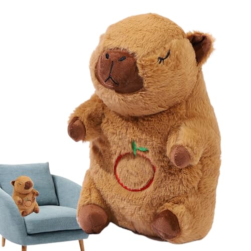 Setauoo Atemgefüllte Tierkapybara Plüsch, Atemdämme Capybara - Schlafender kuschelschugwerksgefüllter Tier - Atem Otter Sleep Buddy Musik und Licht für Kleinkind, Kinder, Mädchen Setauoo Atemgefüllte Tierkapybara Plüsch, Atemdämme Capybara - Schlafender kuschelschugwerksgefüllter Tier - Atem Otter Sleep Buddy Musik und Licht für Kleinkind, Kinder, Mädchen von Setauoo