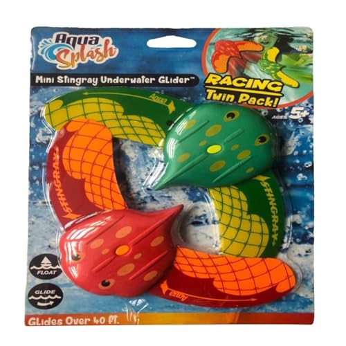 Setauoo Fischbadspielzeug, Meerestierbadspielzeug,Teppich Ray Tauchspiel für Kinder - Sommerschwimmfischtiere für Heimspiele für Kleinkind -Wasserspiele von Setauoo