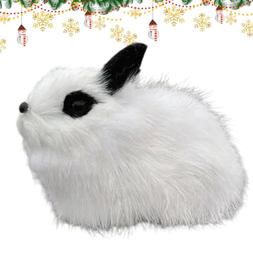 Setauoo Plüschtier Hase | Kuscheliges Plüsch Kaninchen Spielzeug Für Kinder | Kuschelhasen Modell Sammelfigur Deko Für Couch Bett Wohnzimmer Schlafzimmer von Setauoo