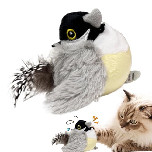 Setauoo Simulations-Vogel-Haustier-Spielzeug, Katzen- und Hundeübung, realistisches Vogelspielzeug, kleine Hunde, Unterhaltung für Teenager, Erwachsene, Kinder, Freunde, um interaktive Spielzeit Setauoo Simulations-Vogel-Haustier-Spielzeug, Katzen- und Hundeübung, realistisches Vogelspielzeug, kleine Hunde, Unterhaltung für Teenager, Erwachsene, Kinder, Freunde, um interaktive Spielzeit von Setauoo