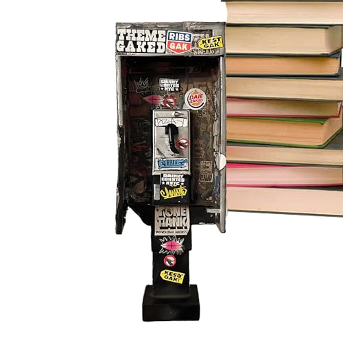 Setauoo Telefonzellen Modell | US Telefonzelle im 1 12 Maßstab - Miniatur Telefon für Sammler Puppenhaus Fotografie Deko Wohndekoration Setauoo Telefonzellen Modell | US Telefonzelle im 1 12 Maßstab - Miniatur Telefon für Sammler Puppenhaus Fotografie Deko Wohndekoration von Setauoo