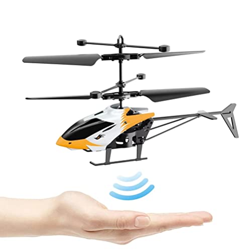 Hubschrauber Fliegende Spielzeuge für Kinder, Wiederaufladbarer Fliegender Hubschrauber RC Spielzeug, Mini Infrarot Sensor Hubschrauber, Palm Sensor Tier Hubschrauber Modell, Fliegende Spielzeuge von Settoo