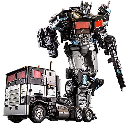 Transformers Spielzeug, Transformers Optimus Prime Spielzeug, Deformierte Auto Roboter, Autobots Spielzeug, Transformierende Spielzeug Auto Roboter Auto Spielzeug, Transformierbare Action Figur(D) von Settoo