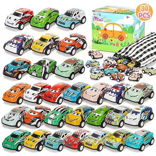 SevenQ Toy Cars for Kids Ages 4-8, 30Pcs Pull Back Cars Playses with Storage Bags, Race Car Party Favors for Toddler Boys Girls Treasure Box Prizes Rewards Mini Toys SevenQ Toy Cars for Kids Ages 4-8, 30Pcs Pull Back Cars Playses with Storage Bags, Race Car Party Favors for Toddler Boys Girls Treasure Box Prizes Rewards Mini Toys von SevenQ