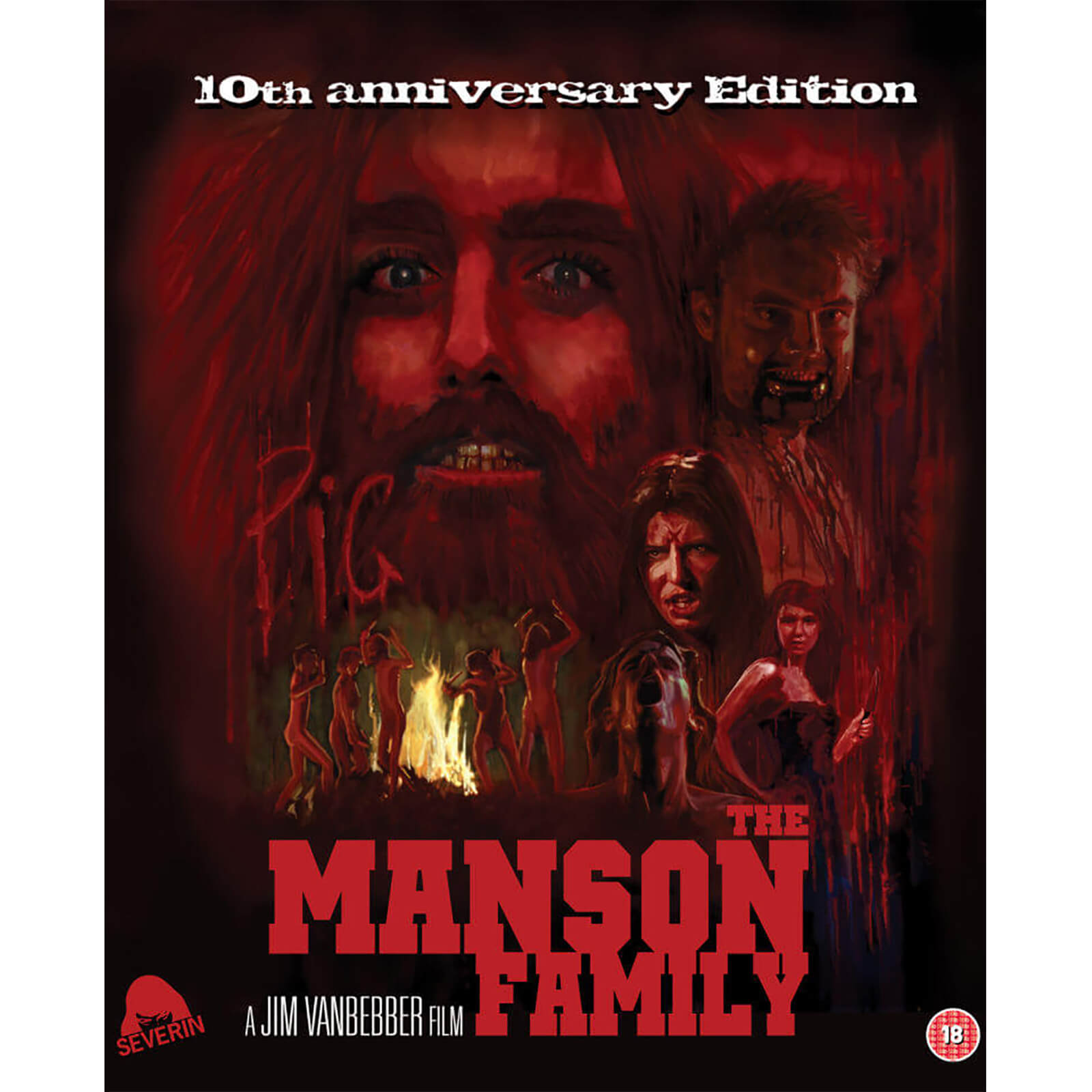 Die Manson-Familie - Ausgabe zum 10-jährigen Jubiläum Die Manson-Familie - Ausgabe zum 10-jährigen Jubiläum von Severin Films