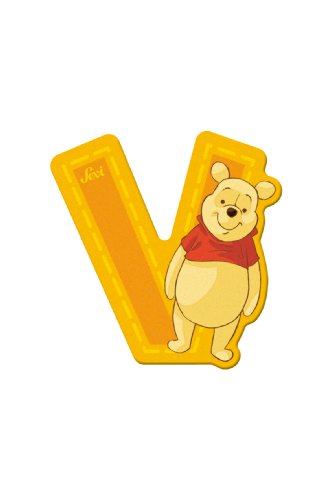 Trudi Sevi 82780 – Aufkleber Buchstabe V Winnie The Pooh Trudi Sevi 82780 – Aufkleber Buchstabe V Winnie The Pooh von Sevi