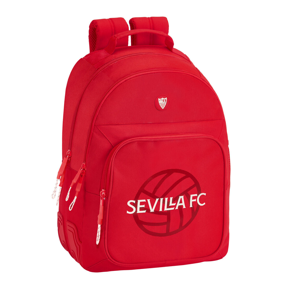 Schulrucksack Sevilla Fútbol Club Rot 32 x 42 x 15 cm von Sevilla Fútbol Club