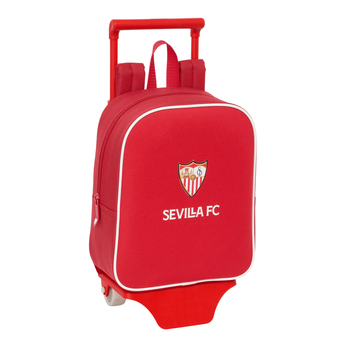 Schulrucksack mit Rädern Sevilla Fútbol Club Rot 22 x 27 x 10 cm von Sevilla Fútbol Club